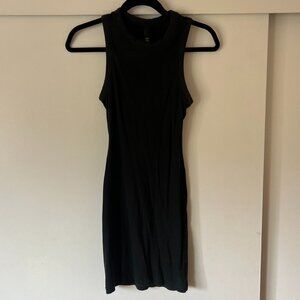 SKIMS Cotton Rib Tank Dress - Soot